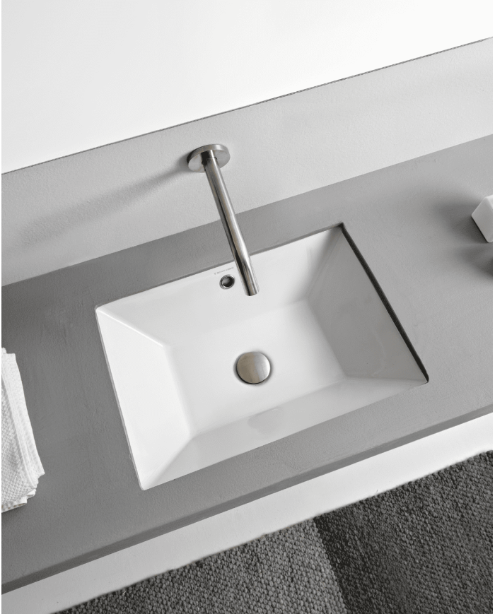 Vasque à encastrer 45x36S Teorema - Scarabeo