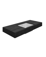 Vasque à encastrer 45x36S Teorema - Scarabeo