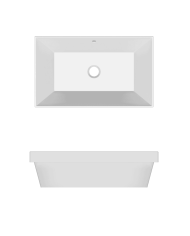 Vasque à encastrer 60x36S Teorema - Scarabeo