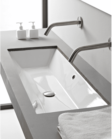 Vasque à encastrer 80x36S Teorema - Scarabeo