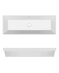 Vasque à encastrer 100x36S Teorema - Scarabeo