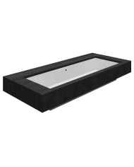 Vasque à encastrer 100x36S Teorema - Scarabeo