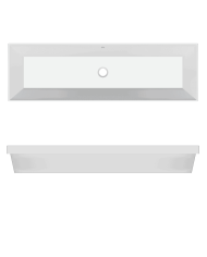 Vasque à encastrer 120x36S Teorema - Scarabeo