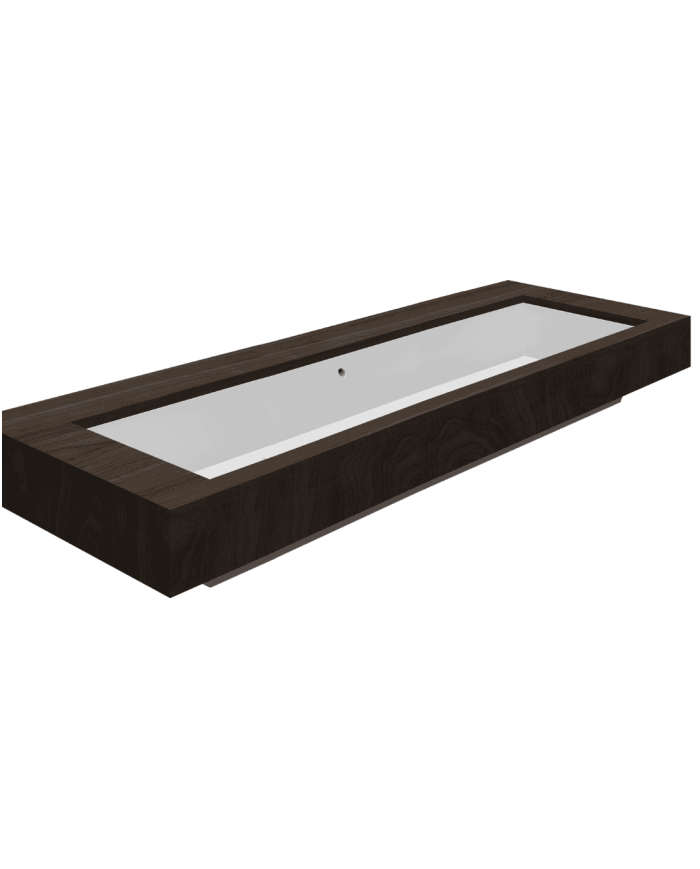 Vasque à encastrer 120x36S Teorema - Scarabeo
