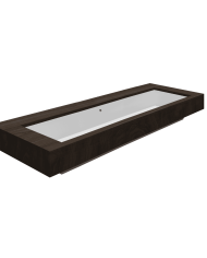 Vasque à encastrer 120x36S Teorema - Scarabeo