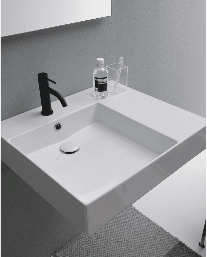 Vasque à poser / suspendu 60 Shelf DX Teorema Plus - Scarabeo
