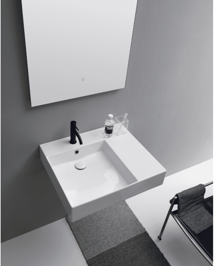 Vasque à poser / suspendu 60 Shelf DX Teorema Plus - Scarabeo