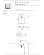Vasque à poser / suspendu 60 Shelf DX Teorema Plus - Scarabeo