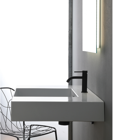 Vasque à poser / suspendu 80 double Teorema Plus - Scarabeo