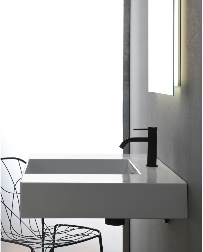 Vasque à poser / suspendu 80 double Teorema Plus - Scarabeo