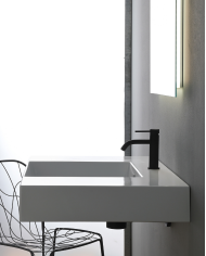 Vasque à poser / suspendu 80 double Teorema Plus - Scarabeo