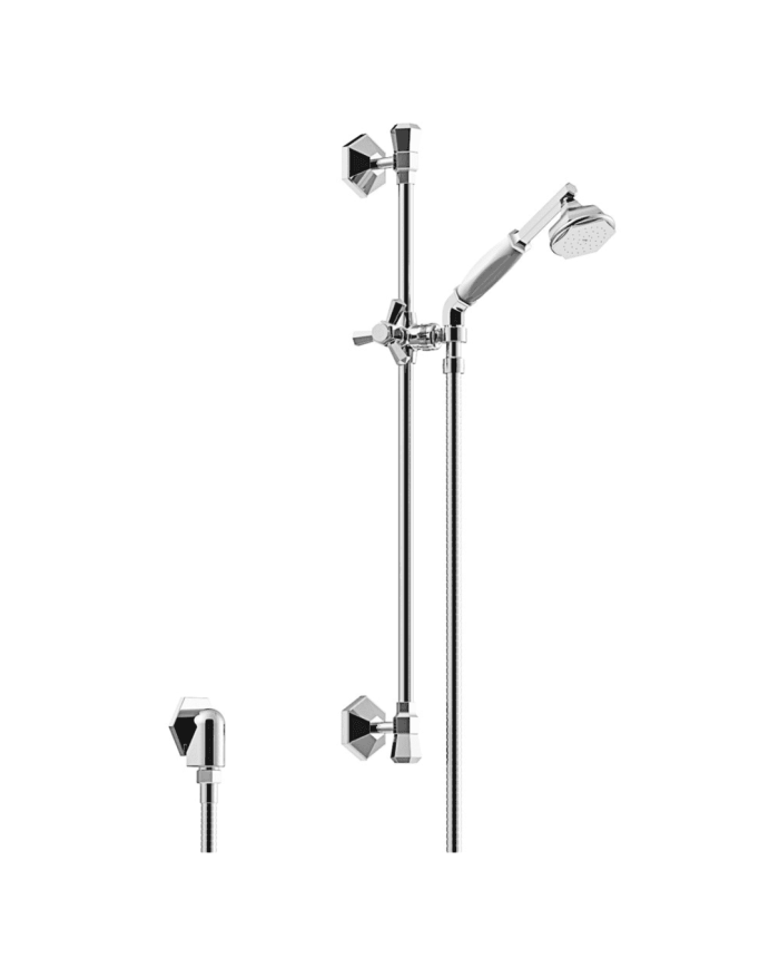 Ensemble de douche sur barre 2 Eccelsa - Stella