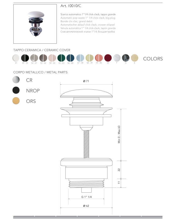 Vasque à poser / suspendu 80 shelf SX Teorema Plus - Scarabeo