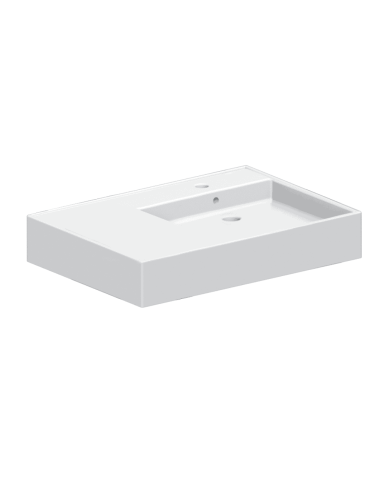 Vasque à poser / suspendu 80 shelf SX Teorema Plus - Scarabeo