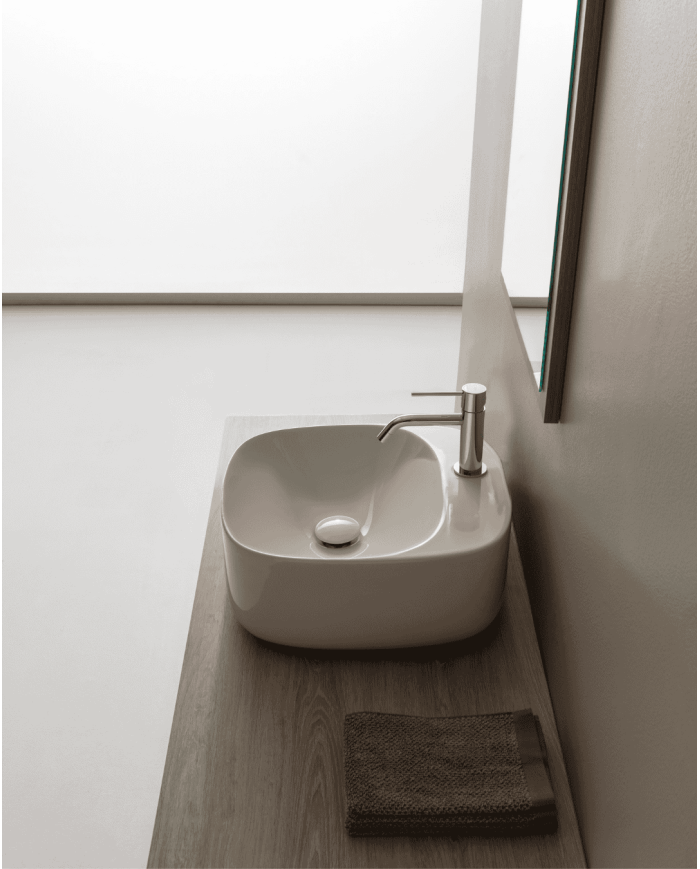 Vasque à poser 42Rx42cm Moon - Scarabeo