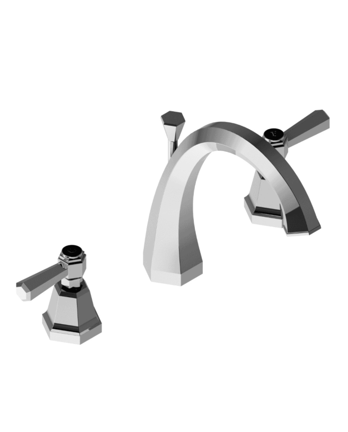Mélangeur lavabo bec fixe à vidage Eccelsa Leve - Stella
