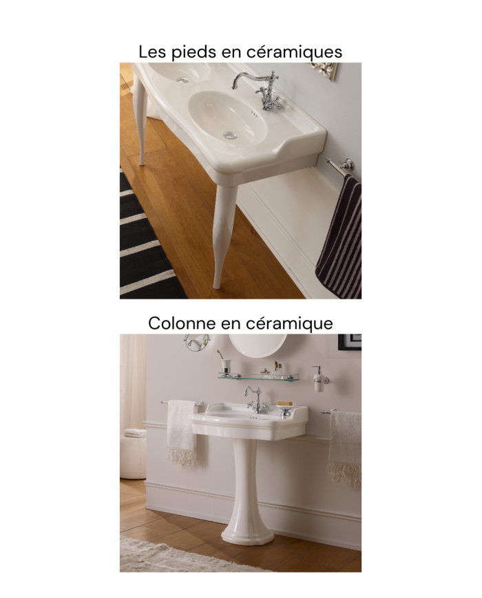 Lavabo Castellana 70x53 cm - Scarabeo