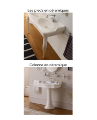 Lavabo Castellana 70x53 cm - Scarabeo