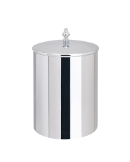 poubelle salle de bain scarabeo | finitions chrome or bronze