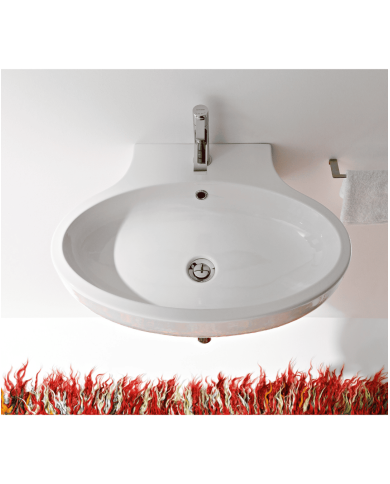 Vasque suspendu 67X47 Planet – Scarabeo