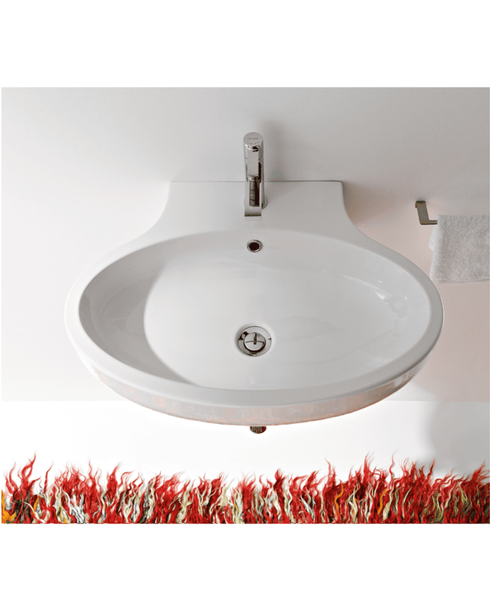 Vasque suspendu 67X47 Planet – Scarabeo