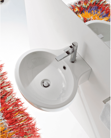 Vasque suspendu 48X47 Planet – Scarabeo