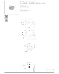 WC suspendu Moon Clean Flush 45x35 – Scarabeo