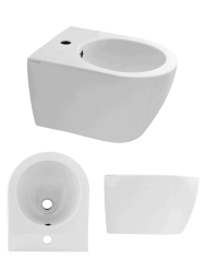 Bidet suspendu Moon Clean Flush 45x35 – Scarabeo