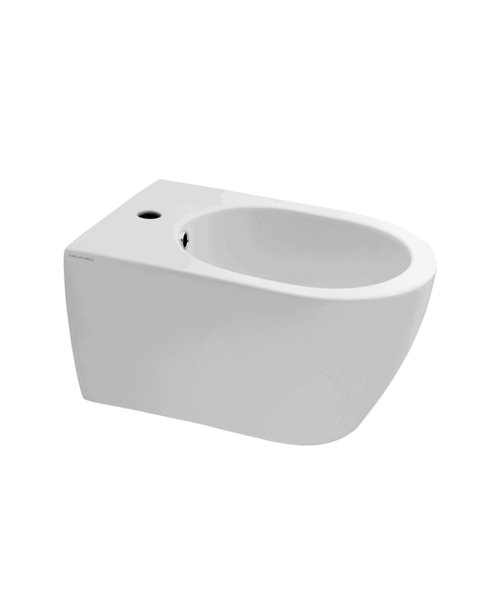 Bidet suspendu Moon Clean Flush 50.5x36 – Scarabeo