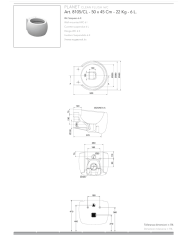WC suspendu Planet clean flush 50x45 – Scarabeo