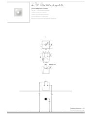 Lave mains Cube 24 - Scarabeo