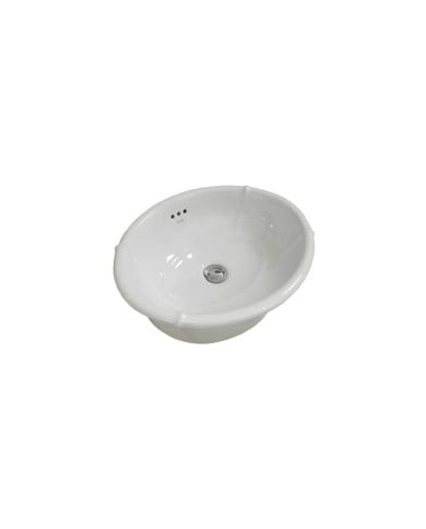 Vasque encastrée 500 mm céramique blanche Julia Horus Vasque encastrée 500 mm céramique blanche Julia Horus
