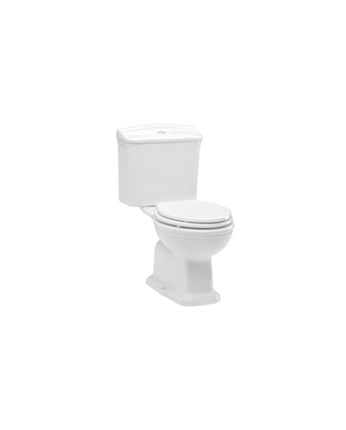WC au sol chasse attenante blanche Julia Horus WC au sol chasse attenante blanche Julia Horus