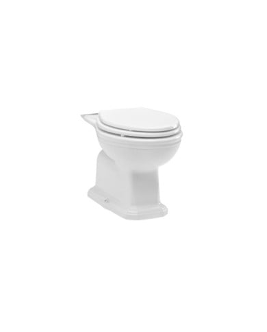 WC au sol chasse attenante blanche Julia Horus WC au sol chasse attenante blanche Julia Horus