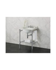 Lavabo deux pieds Metallo 61 Quartz Victoria + Albert