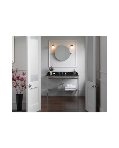 Lavabo deux pieds Metallo 113 Quartz Victoria + Albert