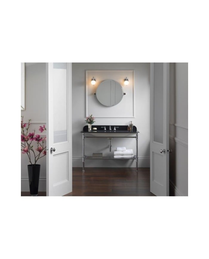 Lavabo deux pieds Metallo 113 Quartz Victoria + Albert