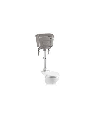 WC chasse semi-haute chrome...