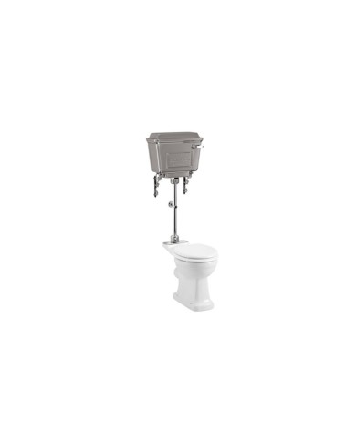 WC chasse semi-haute chrome Burlington