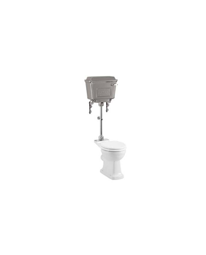 WC chasse semi haute chromé Burlington WC chasse semi haute chromé Burlington