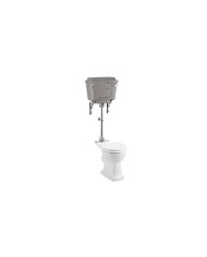 WC chasse semi haute chromé Burlington WC chasse semi haute chromé Burlington