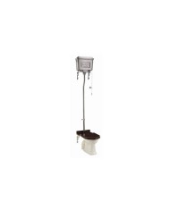 WC chasse haute aluminium Burlington WC chasse haute aluminium Burlington