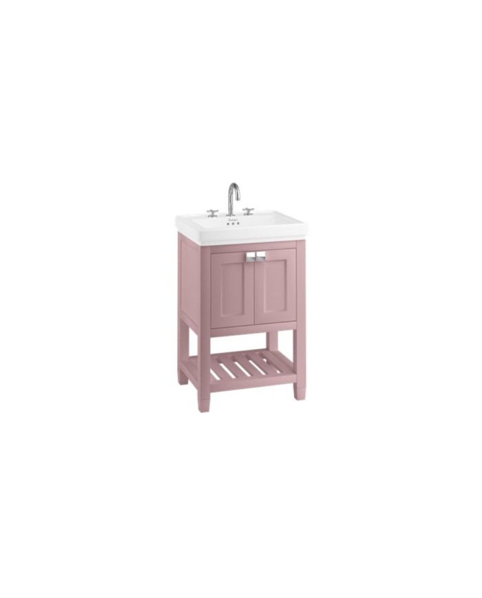Meuble rose 58 cm à poser Riviera Burlington Meuble rose 58 cm à poser Riviera Burlington