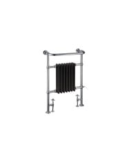 Radiateur Trafalgar avec insert noir Burlington Radiateur Trafalgar avec insert noir Burlington