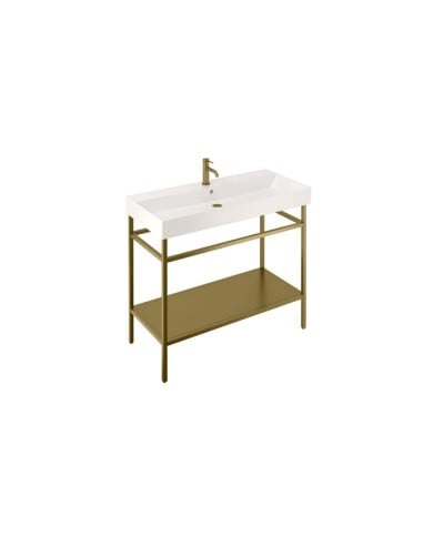 Lavabo 58 cm avec piètement Burlington Lavabo 58 cm avec piètement Burlington