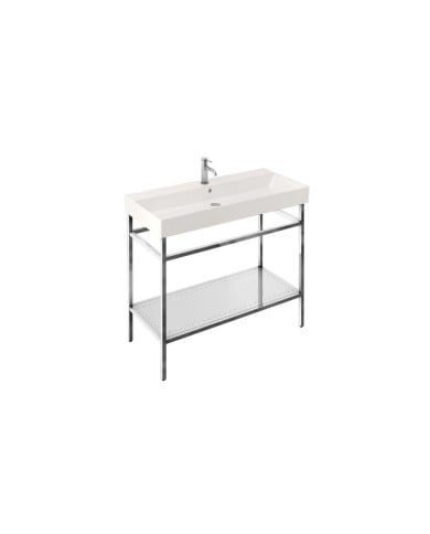 Lavabo 58 cm avec piètement Burlington