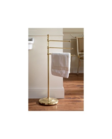 Porte serviettes triple sur pieds Sbordoni
