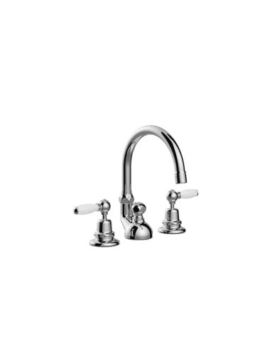 Mélangeur lavabo 3 trous + vidage Stella Italica Leve 3225