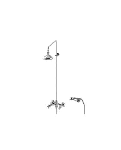 Mélangeur douche apparent 2 sorties Italica Stella