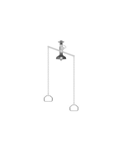 Robinet douche 90 mm commandes par chaine Italica Stella